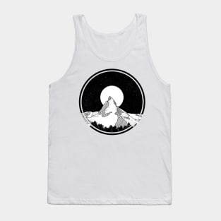 The Matterhorn black and white Tank Top